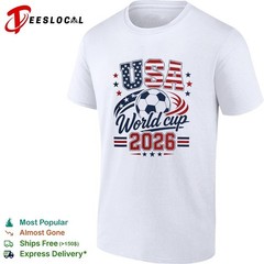 T-shirt USA World Cup 2026, Cottton T-Shirt