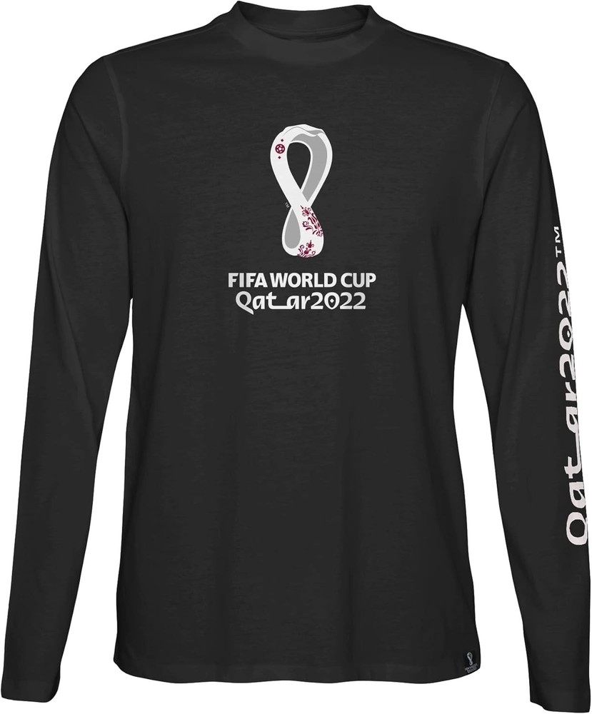 Outerstuff Men’s FIFA World Cup 2022 Core Long Sleeve Tee Medium NWT
