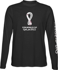 Outerstuff Men’s FIFA World Cup 2022 Core Long Sleeve Tee Medium NWT