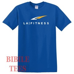 LA Fitness Gym Club Men’s Blue Size S to 5XL