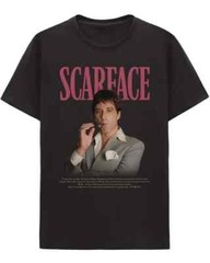 Hybrid Men’s Scarface Short Sleeve T-shirt Black L