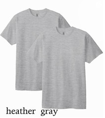 American Apparel 1301 Unisex Short Sleeve Preshrunk Heavyweight T-Shirt