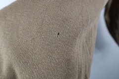 Vtg USGI Mens XL Thrashed Wool Blend Ribbed Knit Henley Undershirt T-Shirt USA