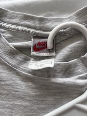 Nike Mount Rushmore Graphic Print T-Shirt Gray Men’s M Crew Neck Cotton Knit