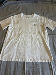 Vintage Carhartt Y2K Graphic Pocket T Shirt 2XL Tall Made In Guatemala