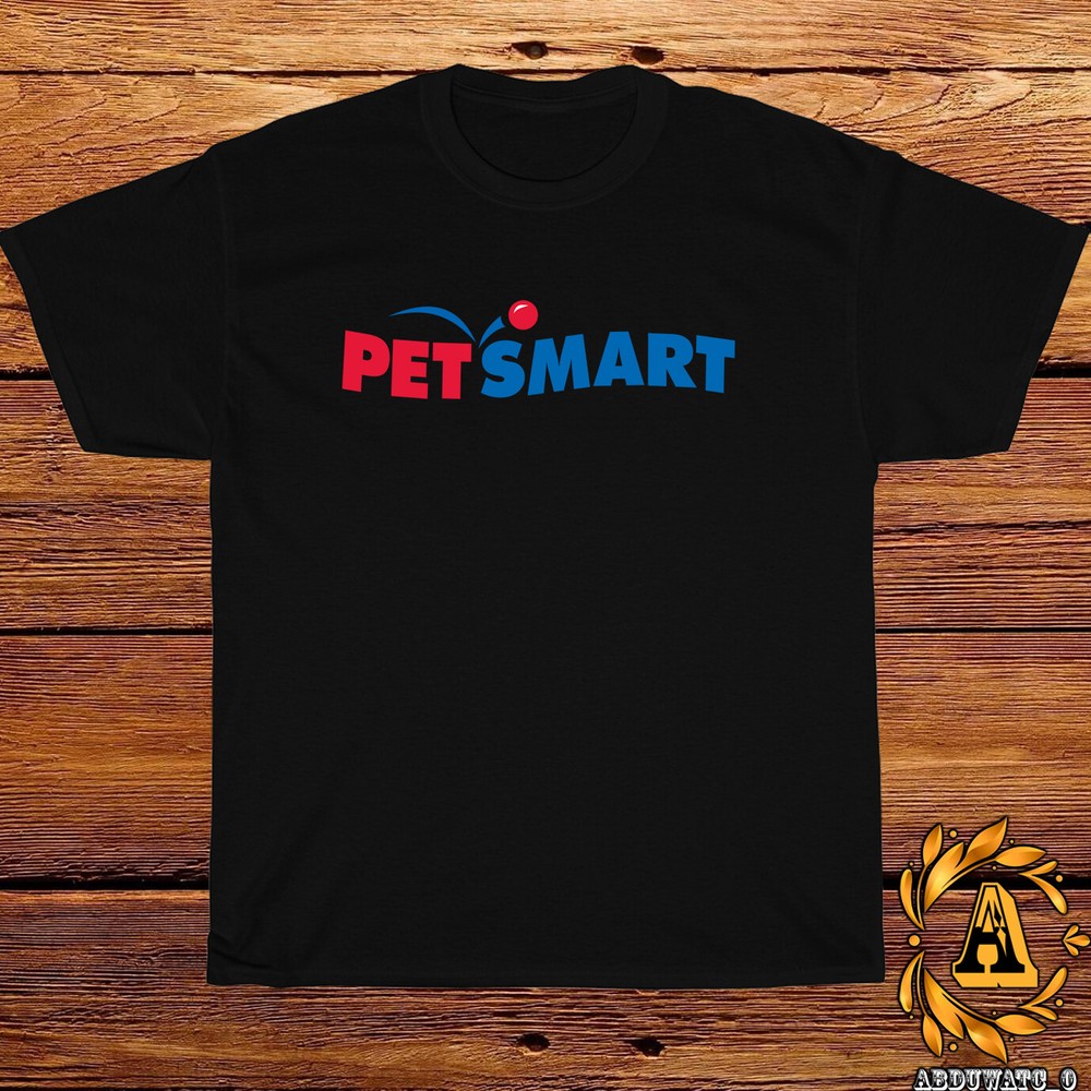 PetSmart Pet Supplies Logo Black/ Grey/ White/ Navy / Red T-Shirt Size S-5XL