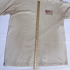 Crazy Shirts T-Shirts, Hawaiian, USA, VTG, Combed Cotton, Tan, Male, 2XL