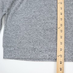 Members Mark Waffle Knit Thermal Shirt Mens XL Gray Crewneck Pullover Outdoor