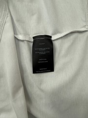 Cuts Clothing Elongated Henley T-Shirt Men’s XXl White