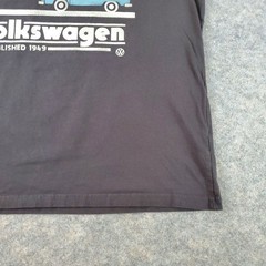 Volkswagen Shirt Mens Extra Large Gray Crew Neck Short Sleeve Graphic Stretch