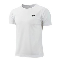 Men’s Quick Dry Running T-Shirt Breathable Mesh Gym Fitness Short Sleeve Sportsw