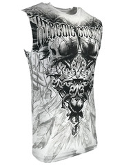 Xtreme Couture By Affliction Men’s Muscle T-shirt Tank Top Genocyber White S-5XL