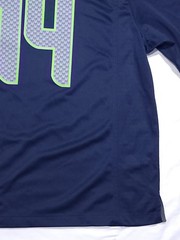 Nike Seattle Seahawks DK Metcalf #14 Jersey Mens XXL 2XL Navy Blue Football