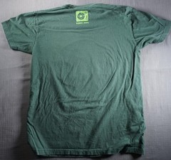 Coachella Shirt Mens Medium Green Bear Turntable DJ Music Festival Tee