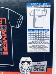 FN-2187 Star Wars Pop Tee Target Exclusive Size: Large See Size Chart On Back