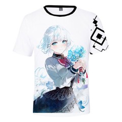 Anime la detective esta muerts Siesta T-shirt Unisex Adult Teen Sports Shirt