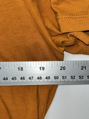 Napapijri Box Short Sleeved T-Shirt, Mustard, Men’s Small. Designer Terraces