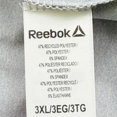 Reebok Men’s Short Sleeve Heather-Grey Graphic Classic T-Shirt Sz 3XL NWT