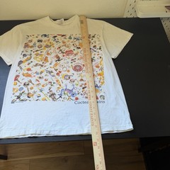 Vintage 1994 Cocteau twins Four-calendar cafe T-shirt Size LARGE 19.5×26”
