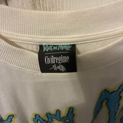Civil Regime x RICK AND MORTY CHAOS CLASSIC OVERSIZED TEE, SIZE SMALL