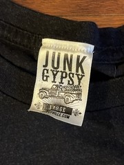 Junk Gypsy Shirt Large Pistol Annie’s Interstate Gospel Distressed