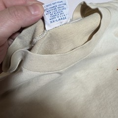 Crazy Shirts T-Shirts, Hawaiian, USA, VTG, Combed Cotton, Tan, Male, 2XL