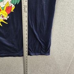 Pokemon Men Shirt XXL Navy Graphic Pokemon Characters Logo Short Sleeve