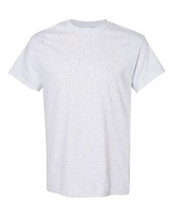 Gildan Men Heavy Cotton Plain Short Sleeves T-Shirt 5000 2XL-4XL