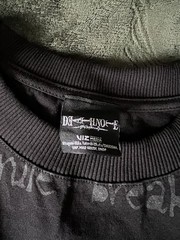 Civil Regime x Death Note – Lights Fatal Stare Dungeon Tee In Black – Size XL