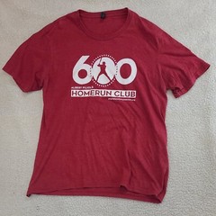 Albert Pujols Shirt Mens Large Red Homerun Club 600 T Shirt District Made