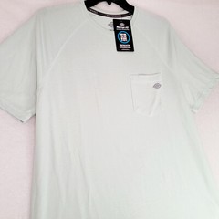 DICKIES Mens Cooling Shirt Extra Large XL Green Outdoor Casual Pocket tee NWT