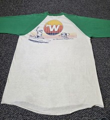 Vintage Ocean Pacific Shirt Raglan 80’s Size Medium Western Supply Co