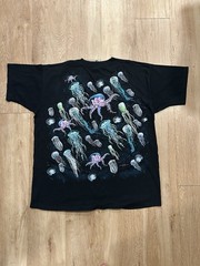 Vintage Jellyfish Species Swarm Shirt XL Fruit Of The Loom 1998