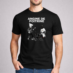 Music Shirt Funny Sarcastic Angine De Poitrine Live Art Graphic Men Boys Kids