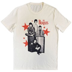 The Beatles – Red Stars – Natural t-shirt