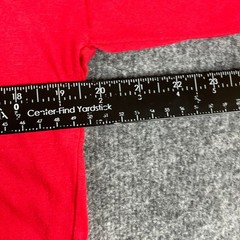 Premier International T-Shirt Mens Size M Red Pocket Crew Neck Poly Cotton Blend