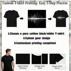 Dly Custom Photo Text Name Logo T-Shirt Best Friend Unique Birthday Gift