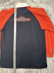 Vintage Harley Davidson Shirt Mens Medium M 100th Motorcycle Polo Biker 90s Y2K
