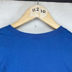 Classic Nike Men’s T-Shirt Cobalt Blue Crewneck SS Small Swoosh Logo Sz Small