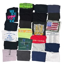 23 T Shirt Bundle Lot Vintage Y2k 80’s 90s 00s Sports Band Film Various Sizes