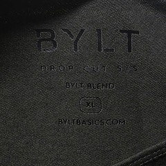 BYLT Premium Basics Drop-Cut Shirt Men XL Dk Green BYLT Blend T-Shirt Slim Fit