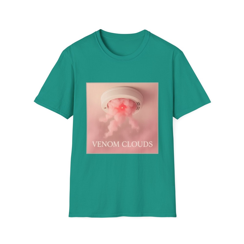 Unisex Softstyle T-Shirt Smoke Detector Cotton Candy Shoegaze Album