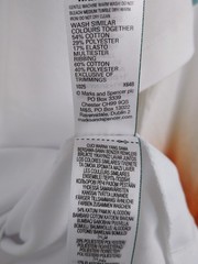 M&S Men’s 3Pcs Relaxed Fit Cotton T-shirts Size L Navy White Blue NEW