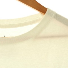 STANDARD CALIFORNIA Tshirt Cut and Sew Print L White Skull /CX GY03 Men’s