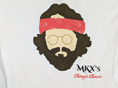 Tommy Chong “MKX’s Chong’s Choice” T-shirt Adult 100% Cotton White Size Small