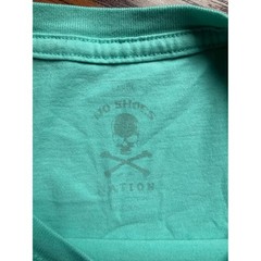 Kenny Chesney No Shoes Nation T Shirt Mens Large Green Graphic Concert Tee