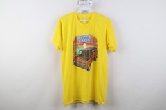 Vintage 70s Mens Medium Ford Motor Co Econoline Van Beach Sunset T-Shirt USA