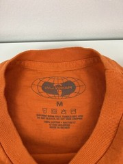 Wu Wear Orange T Shirt Mens Size M Medium Wu-Tang Clan Rap READ STAINS USED