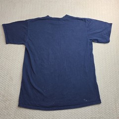 Vintage Shoot Hoops Basketball T-Shirt Navy Blue XL USA Made Kingstree Classic