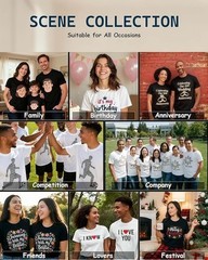 Personalized Custom Photo T-Shirt Gift for Dad Fathers Day Soft Cotton